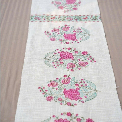 Blush Bloom Table Runner