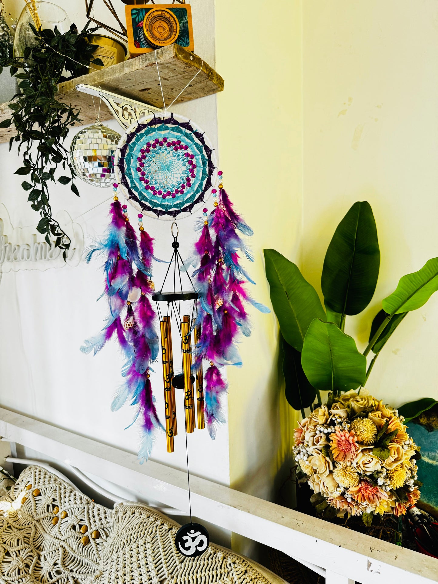 Twilight Omm Windchime Dreamcatcher