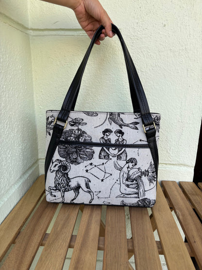 Celestial Mystique Handcrafted Tote