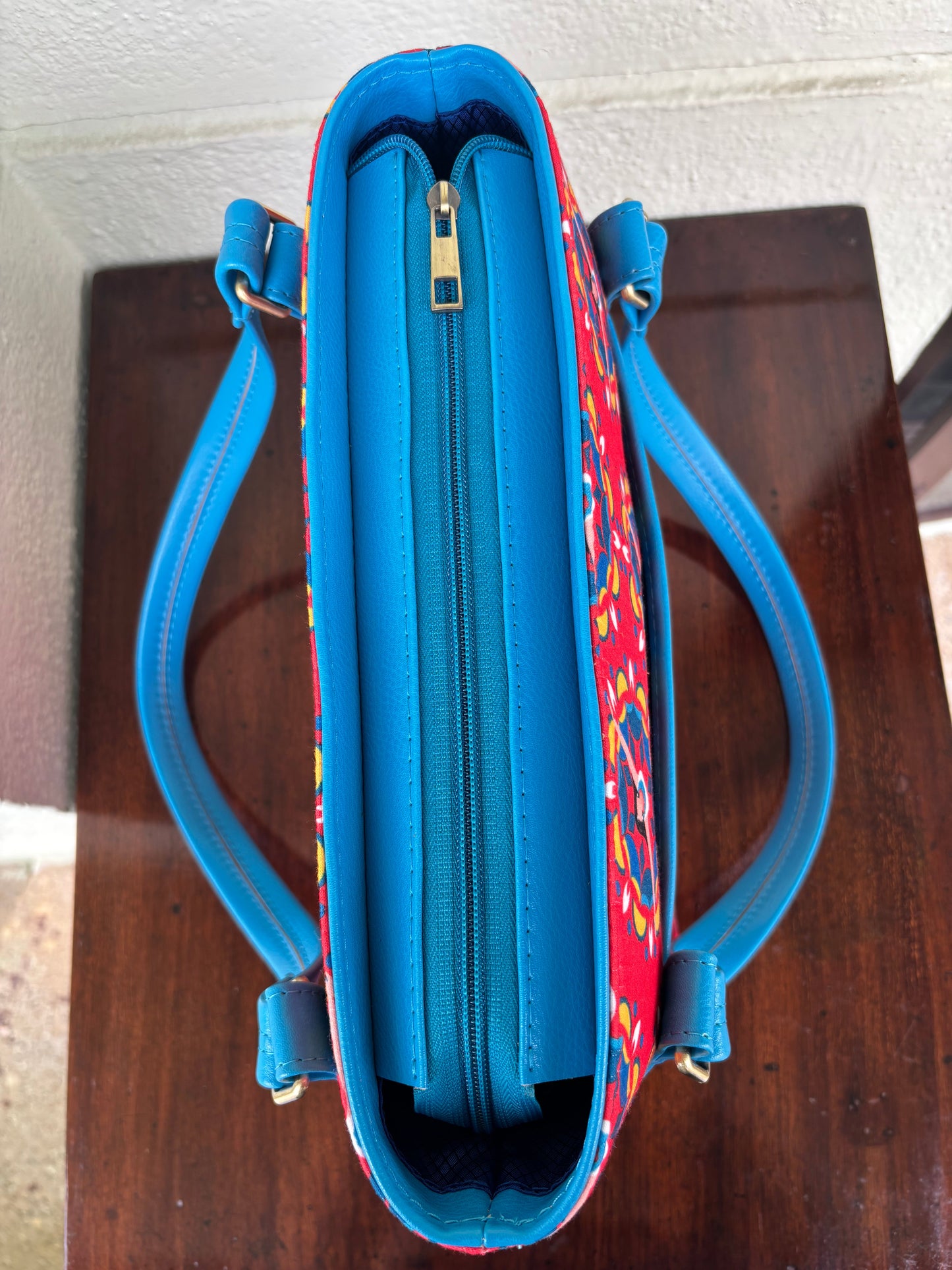 Mosaic Bloom Handcrafted Tote