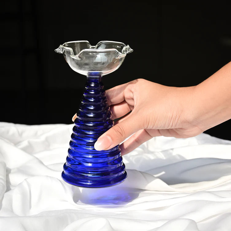 Tall Glass Diya