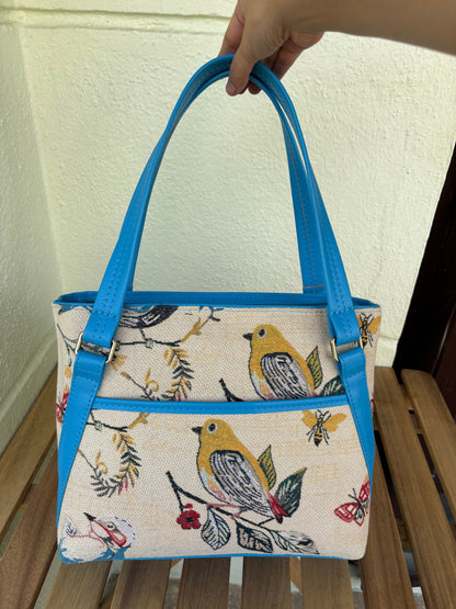 Canary Charm Handcrafted Tote