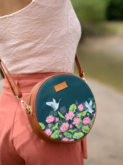 Flower Orbit Sling Bag