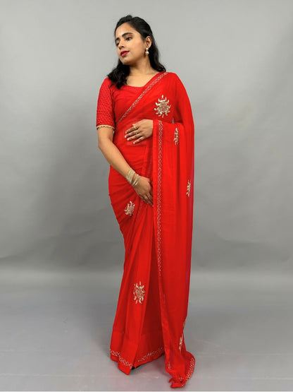 Maharani Chiffon Saree