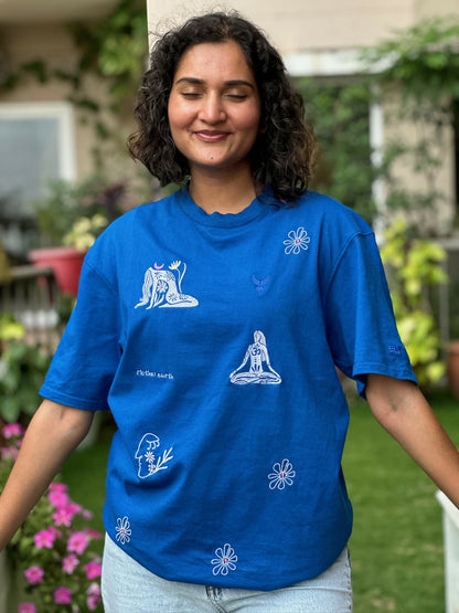 Mother Earth Blue Tshirt