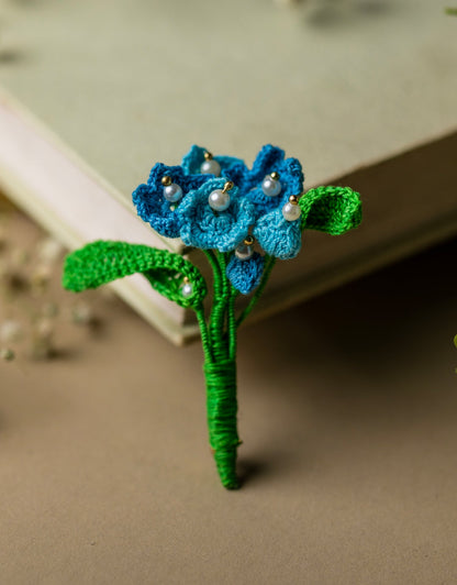 Handcrafted Pearl Jewel Brooch