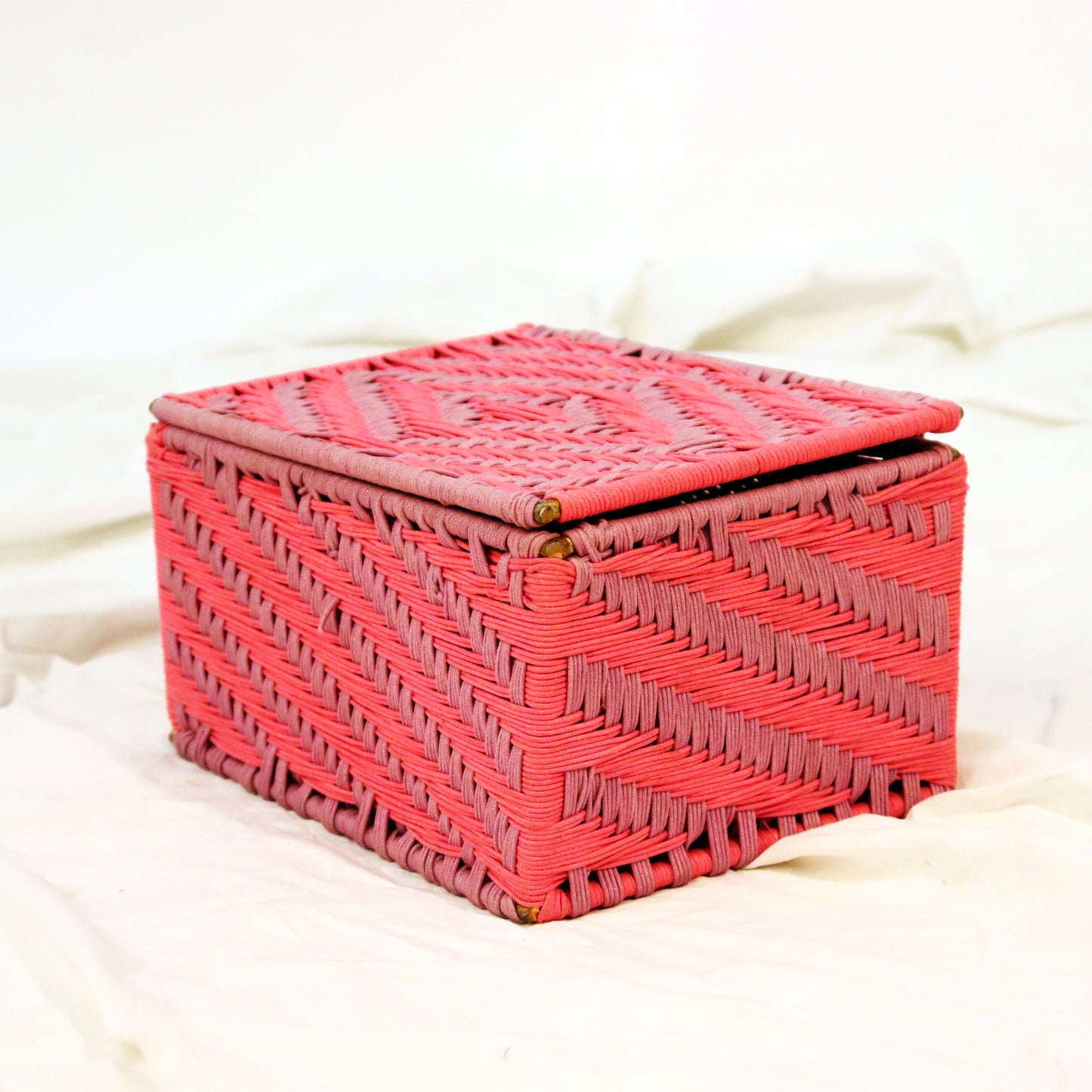 Storage Hand-Woven Basket