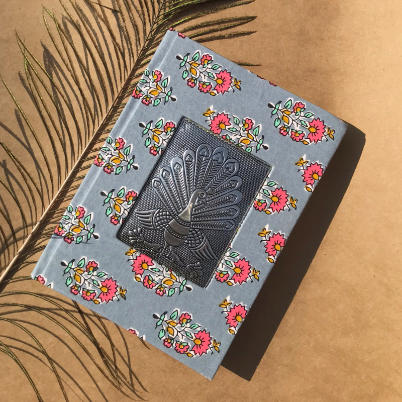 Upcycled Metal Diary