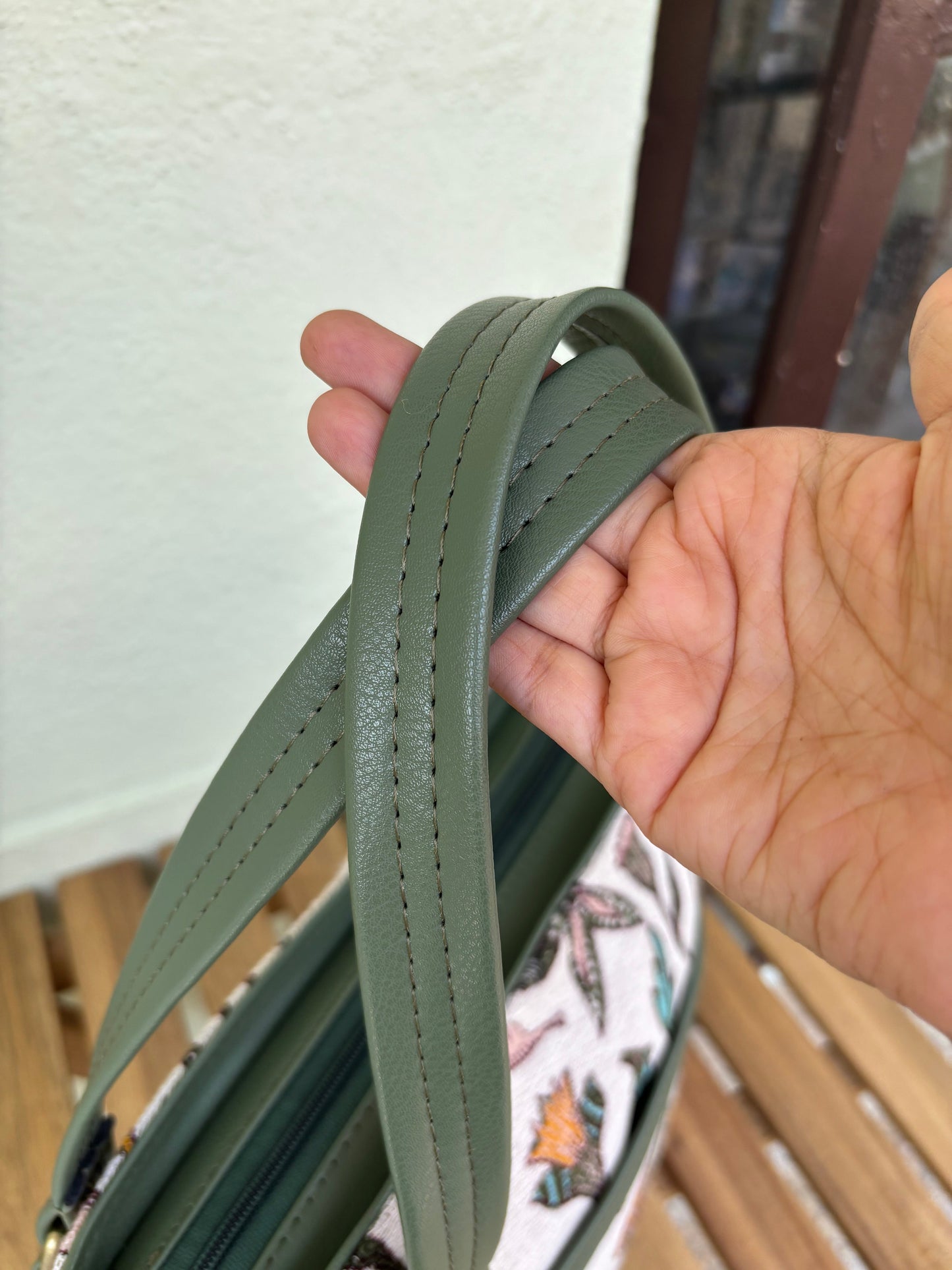 Botanic Charm Handcrafted Tote