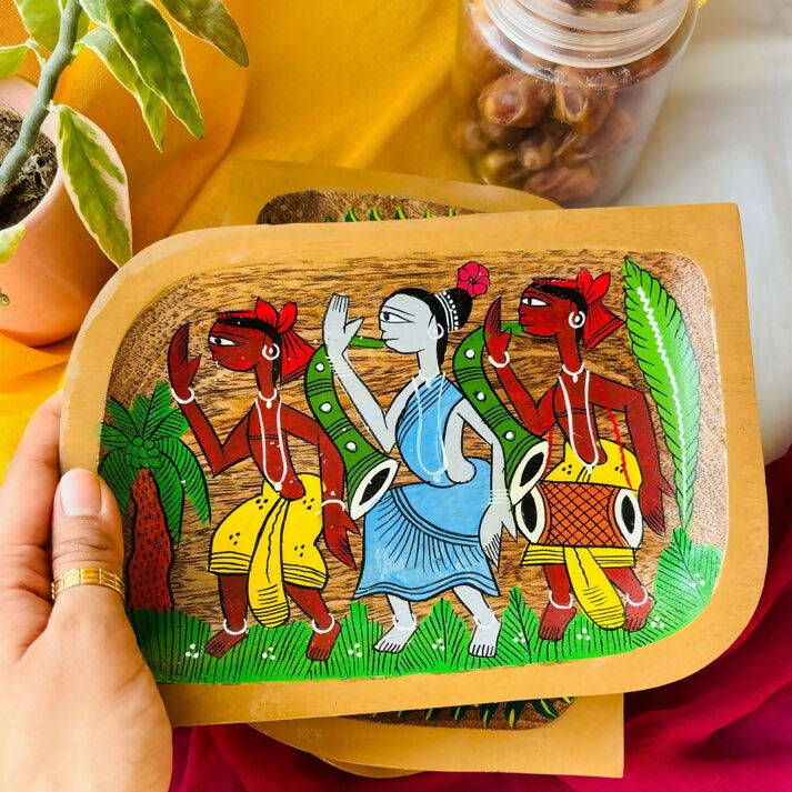 Raag - Rectangle Wooden Platter