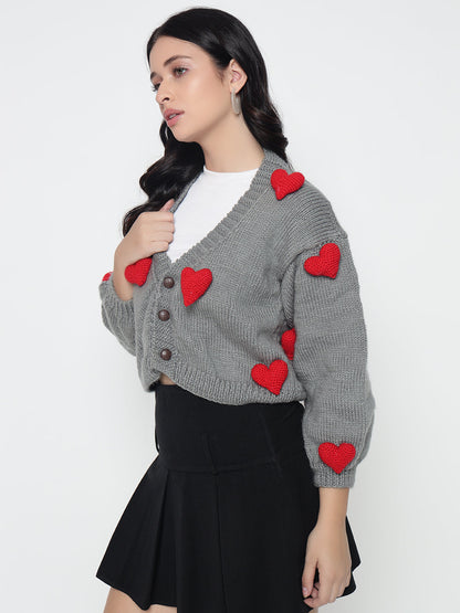 Cupid Heart Cardigan