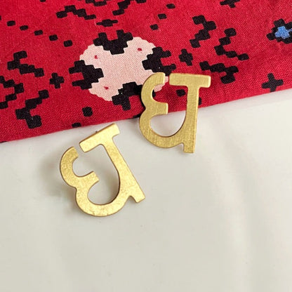 Alphabet Earrings