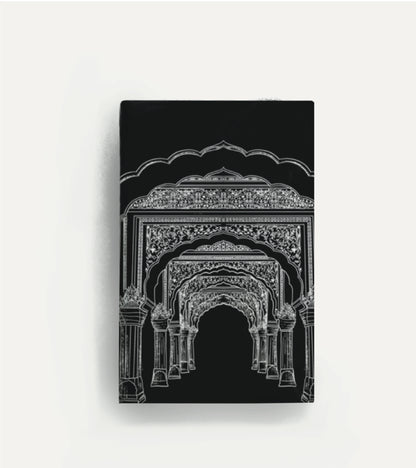 Notes Palace Chandra Mahal White & Black