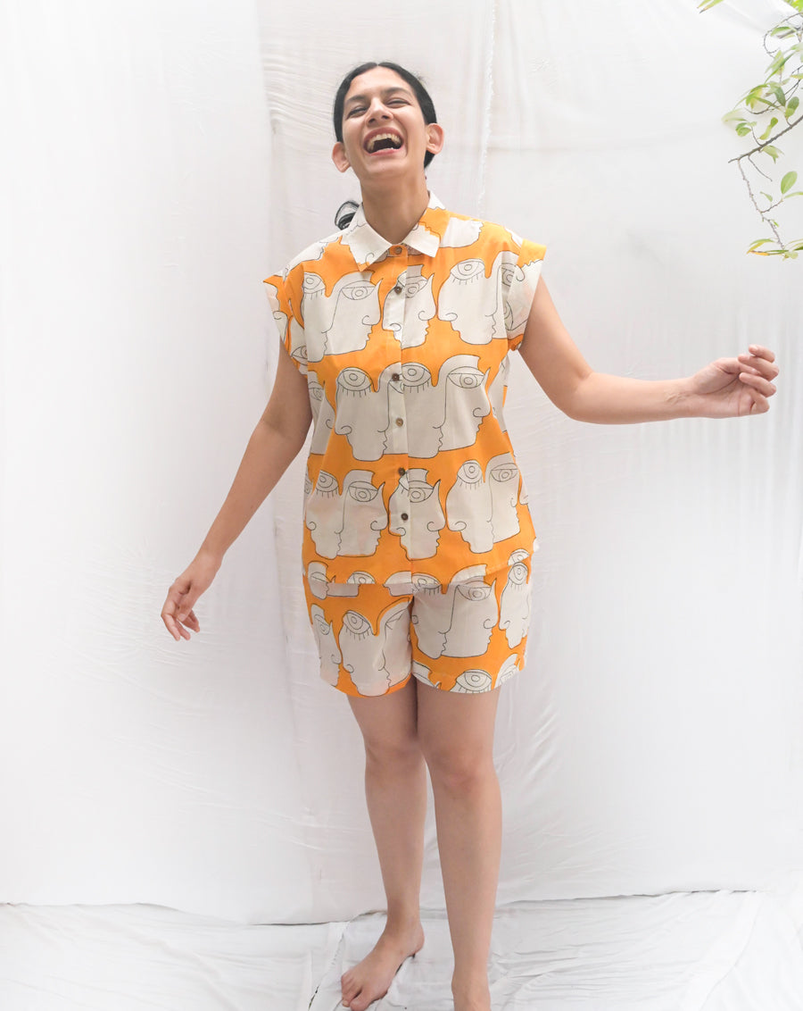 Chehre Shortees - Soft Cotton Loungewear