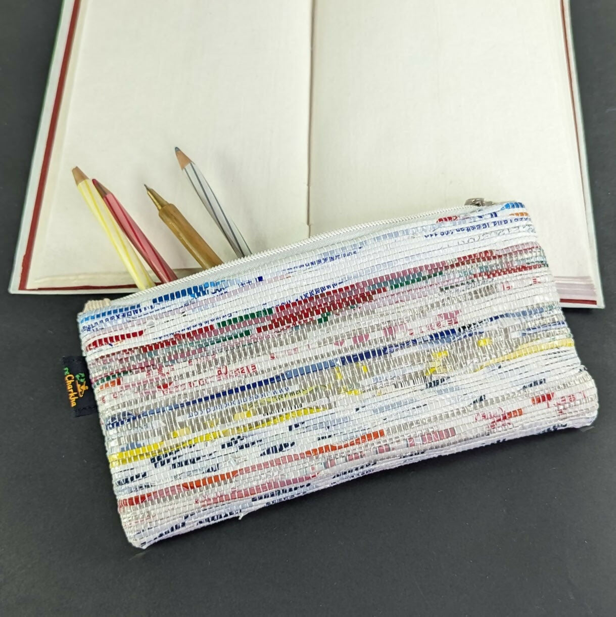 Upcycled Handwoven: Pencil Pouch