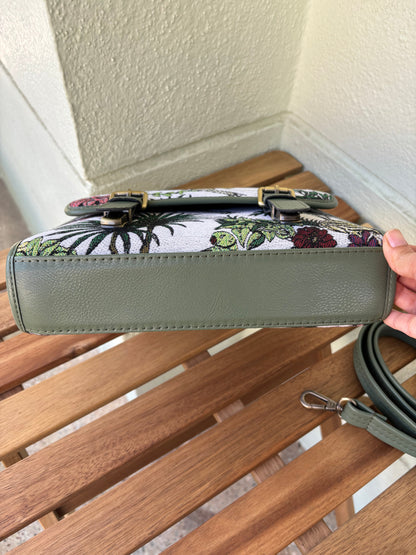 Savanna Luxe Handcrafted Saddle Bag