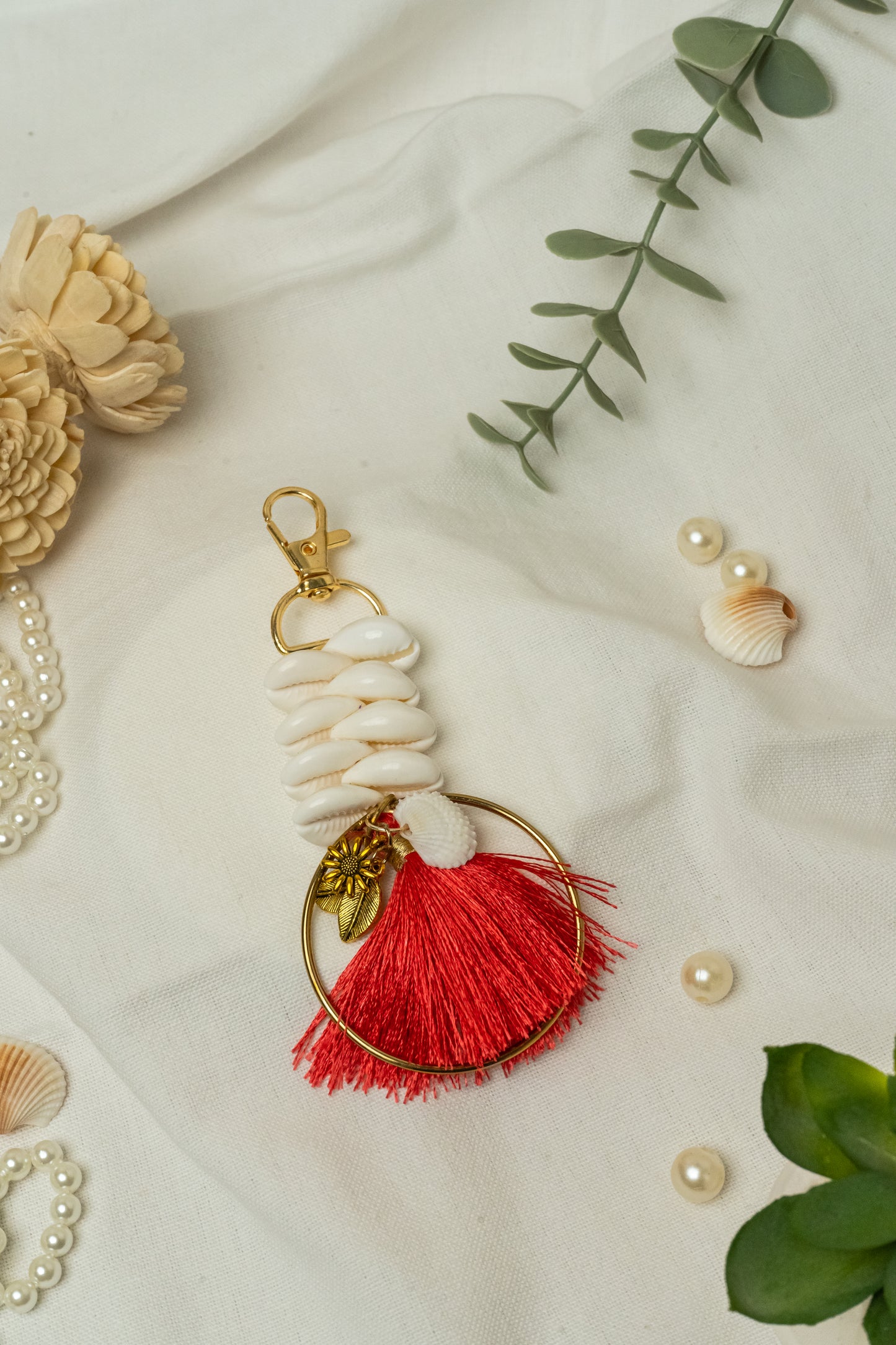 Shell Tassel Keychain/Bag Charms