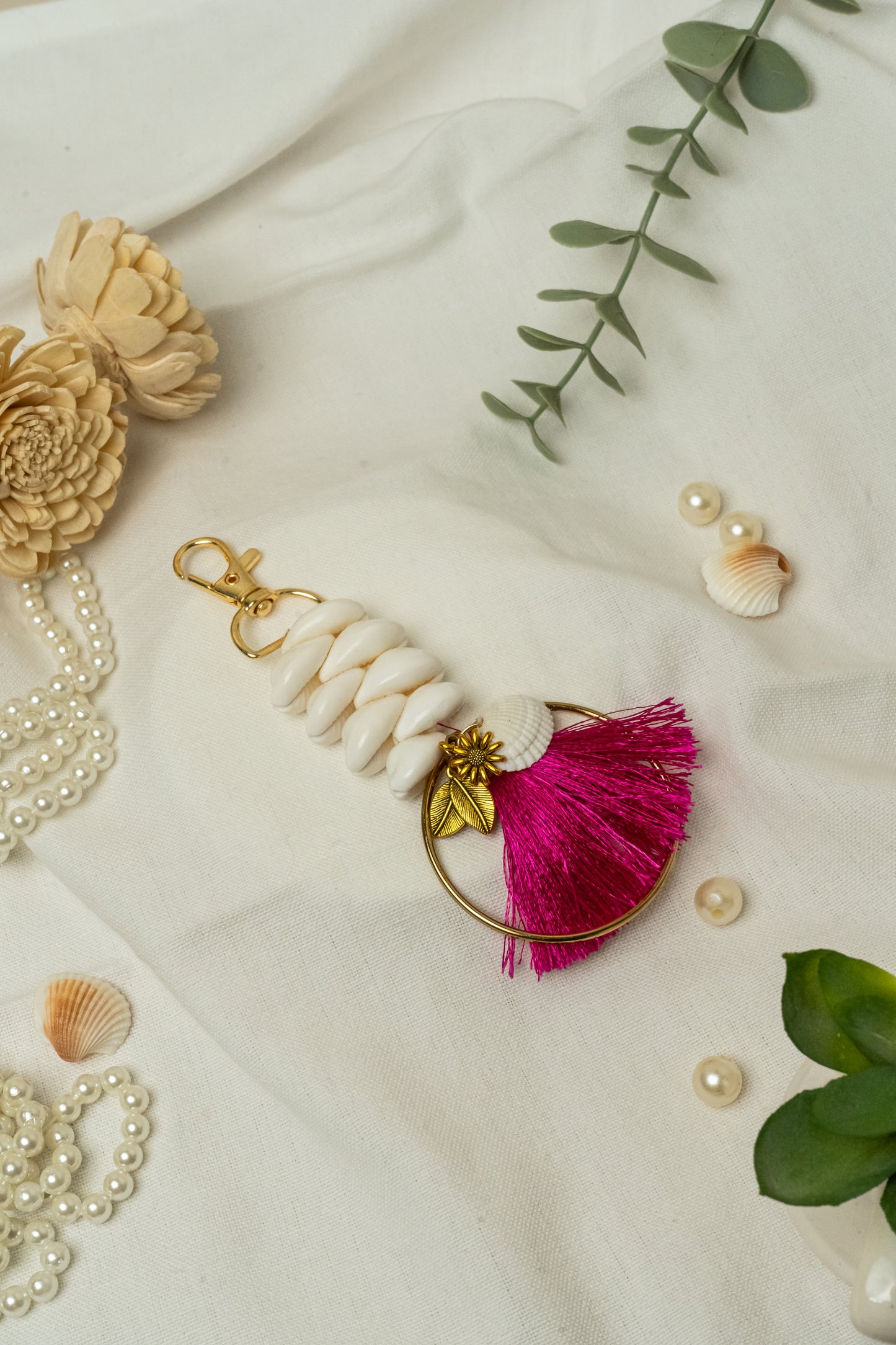 Shell Tassel Keychain/Bag Charms