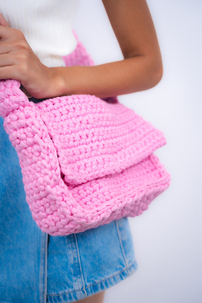 Basic Pink Cross Body Bag