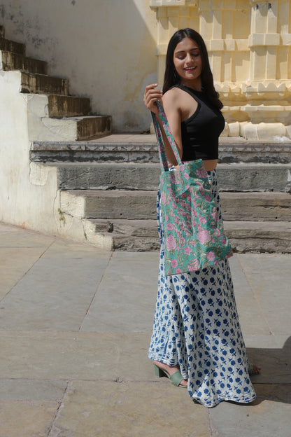 Printed Long Skirt