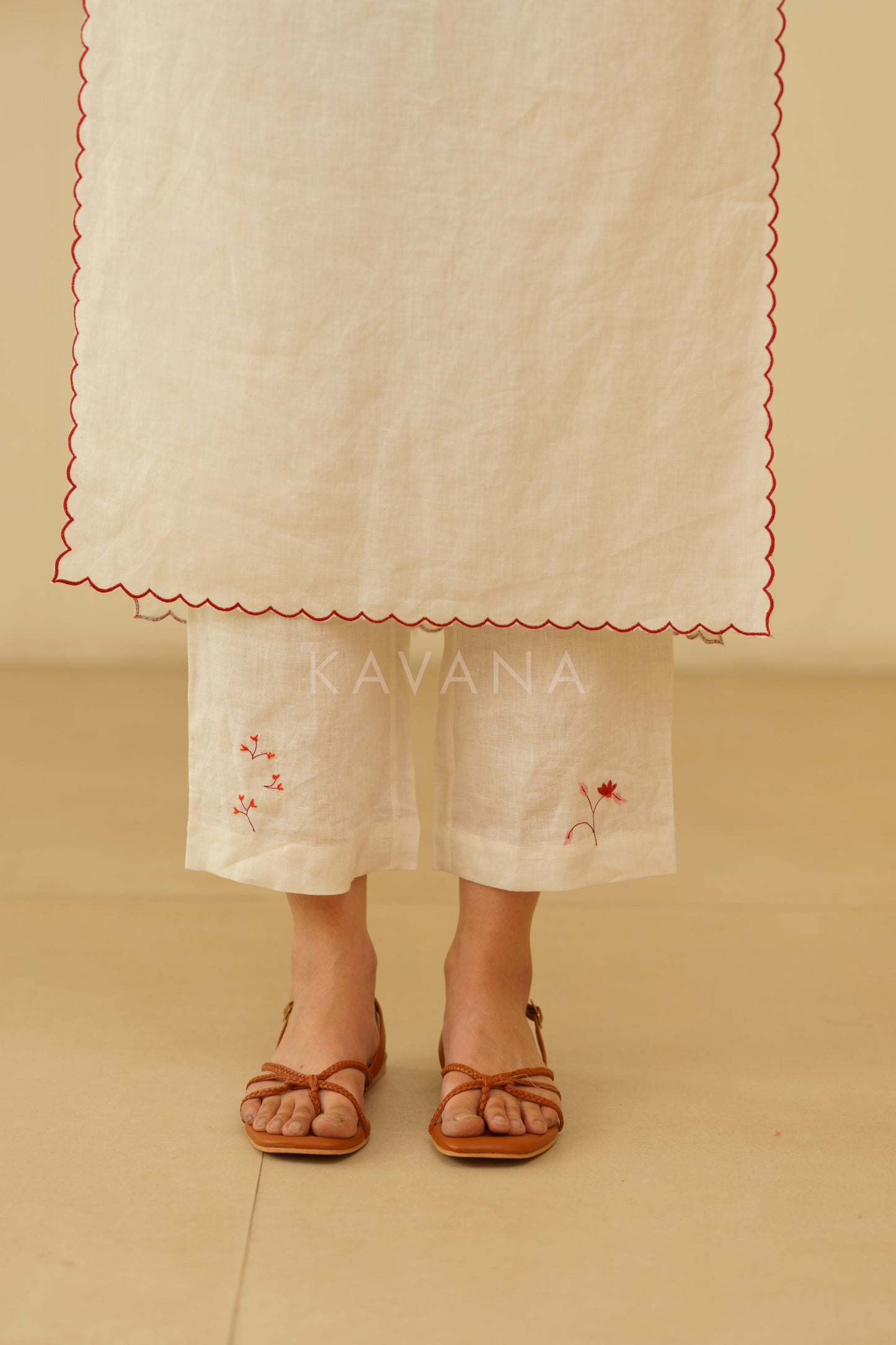 Farog Embroidered Kurta Set