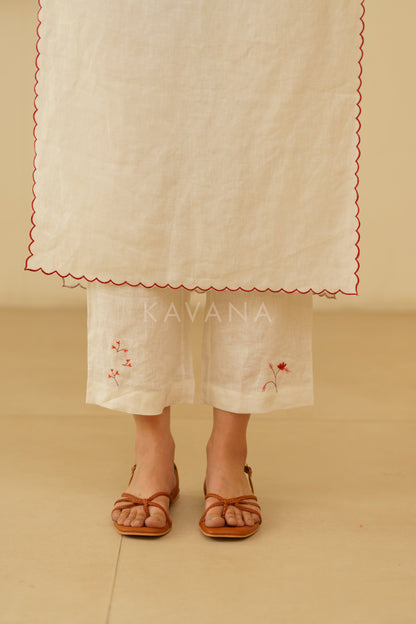 Farog Embroidered Kurta Set