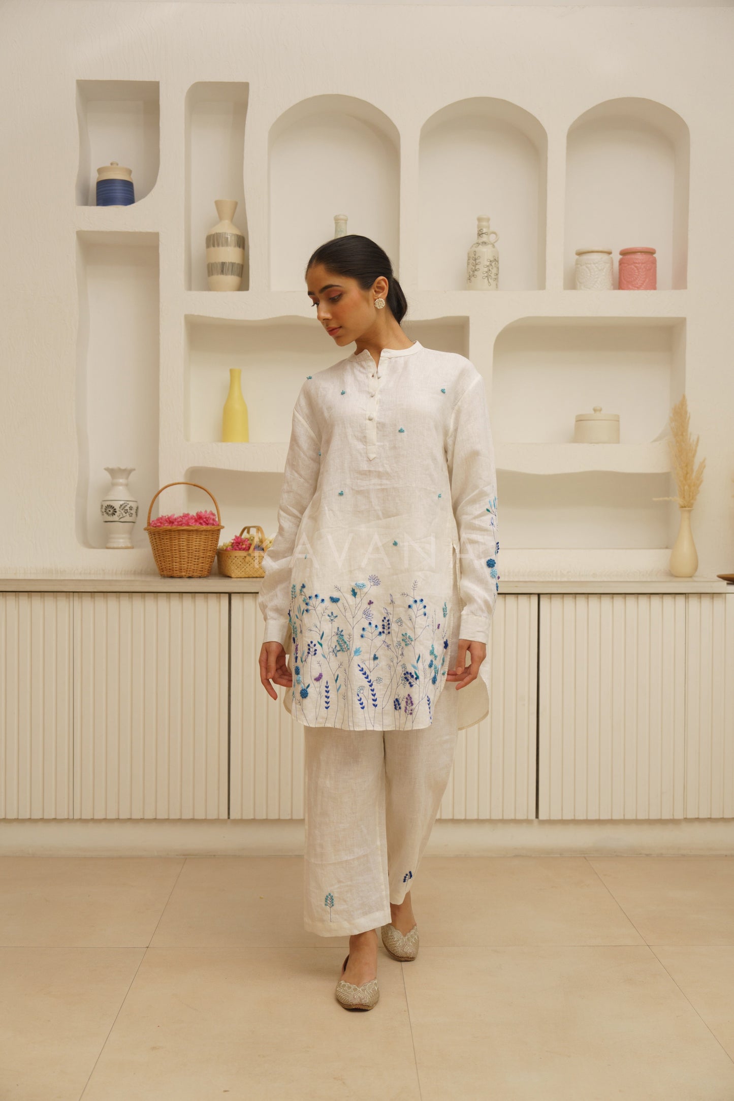 Indu Embroidered Kurta Set