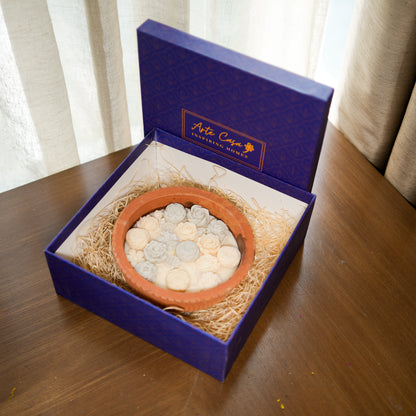 Terracotta Scented Candle Gift Box