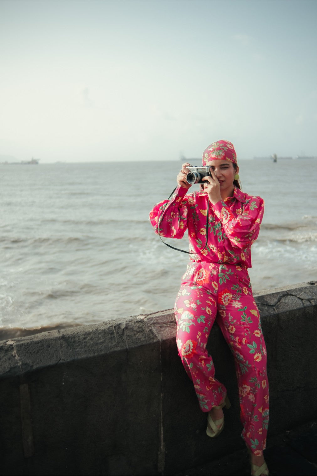 Pink Floral Co-Ord Set