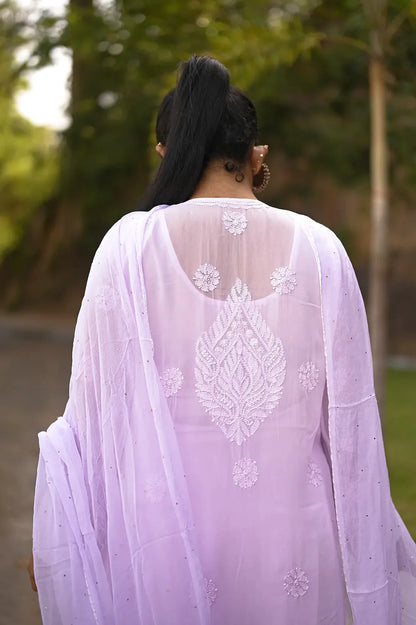 Chikankari Palazzo Set