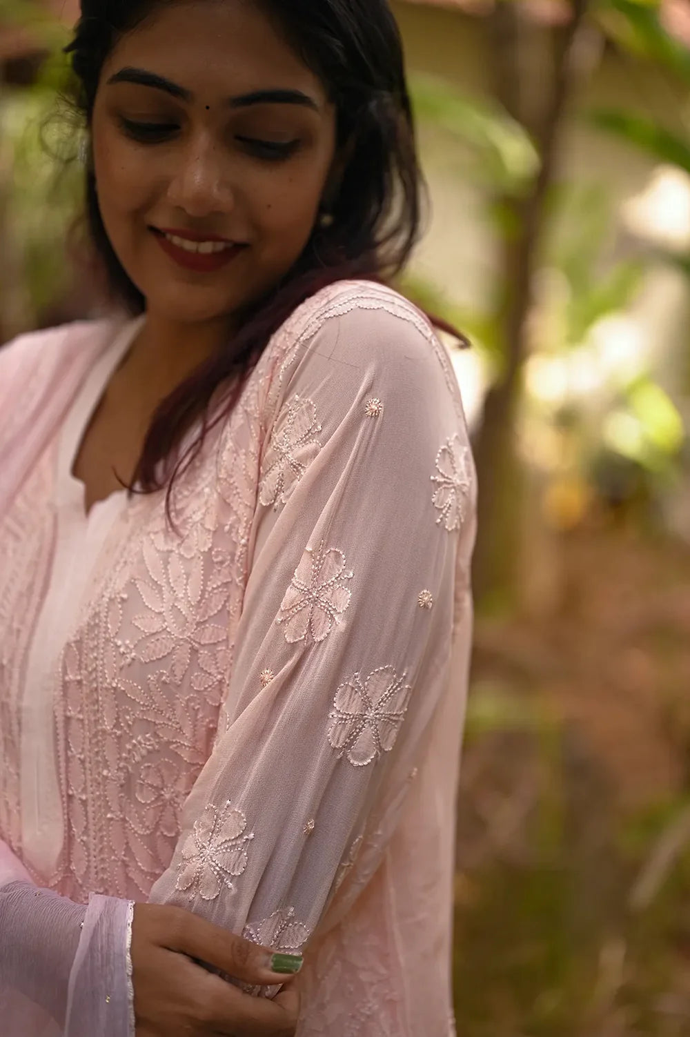 Chikankari Palazzo Set