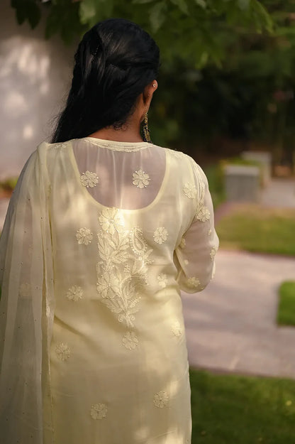 Chikankari Palazzo Set