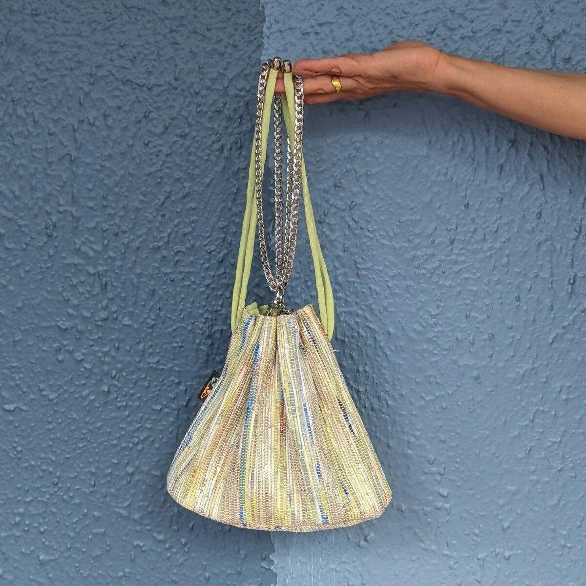 Upcycled Handwoven: Girija Potli Sling