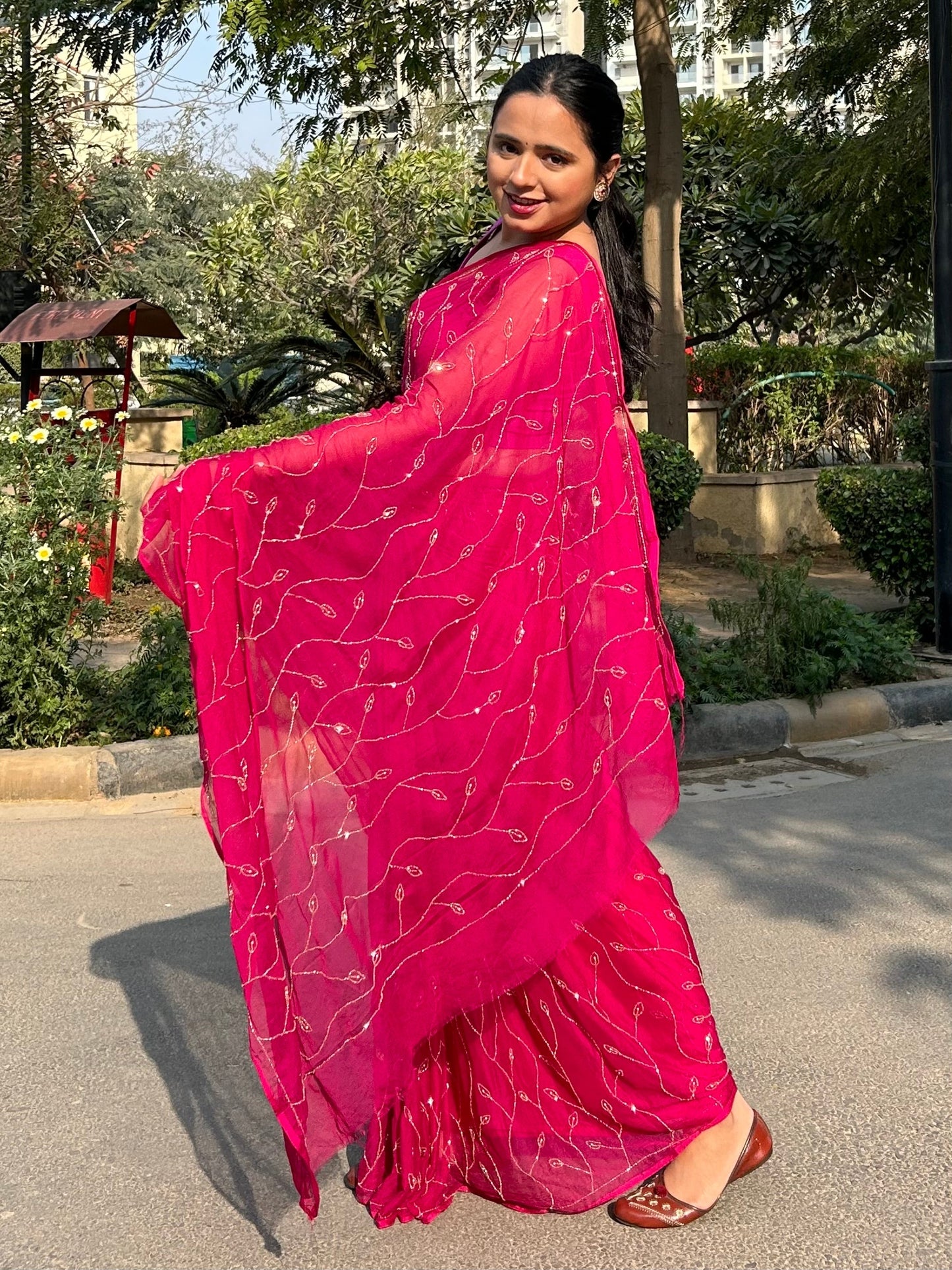 Raina Chiffon Saree