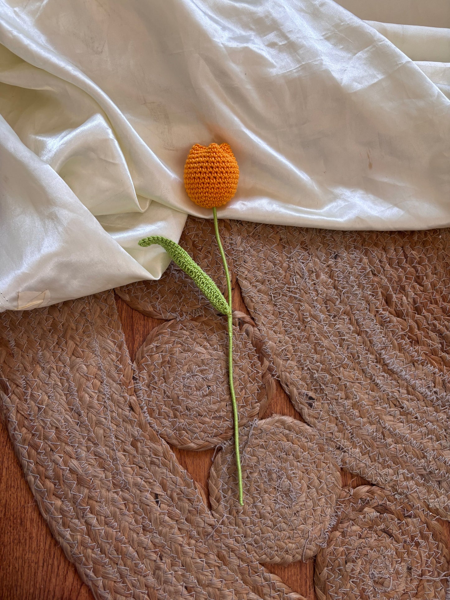 Handcrafted Crochet Tulip