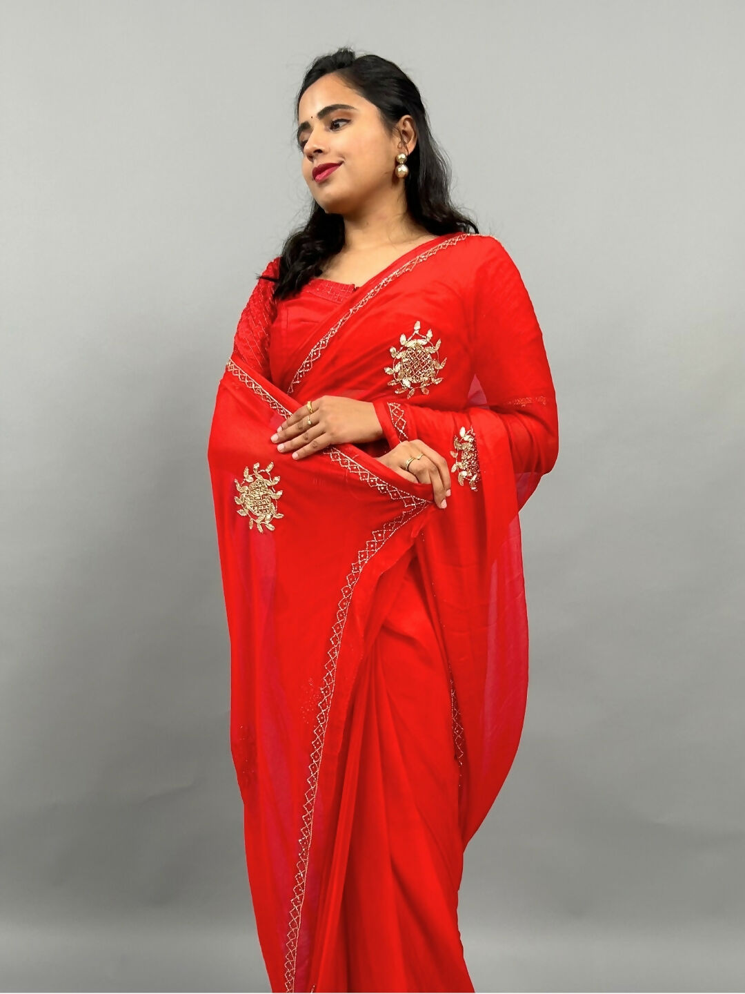 Maharani Chiffon Saree