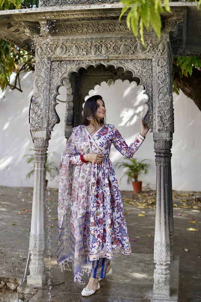 Kishori Angrakha Anarkali Suit