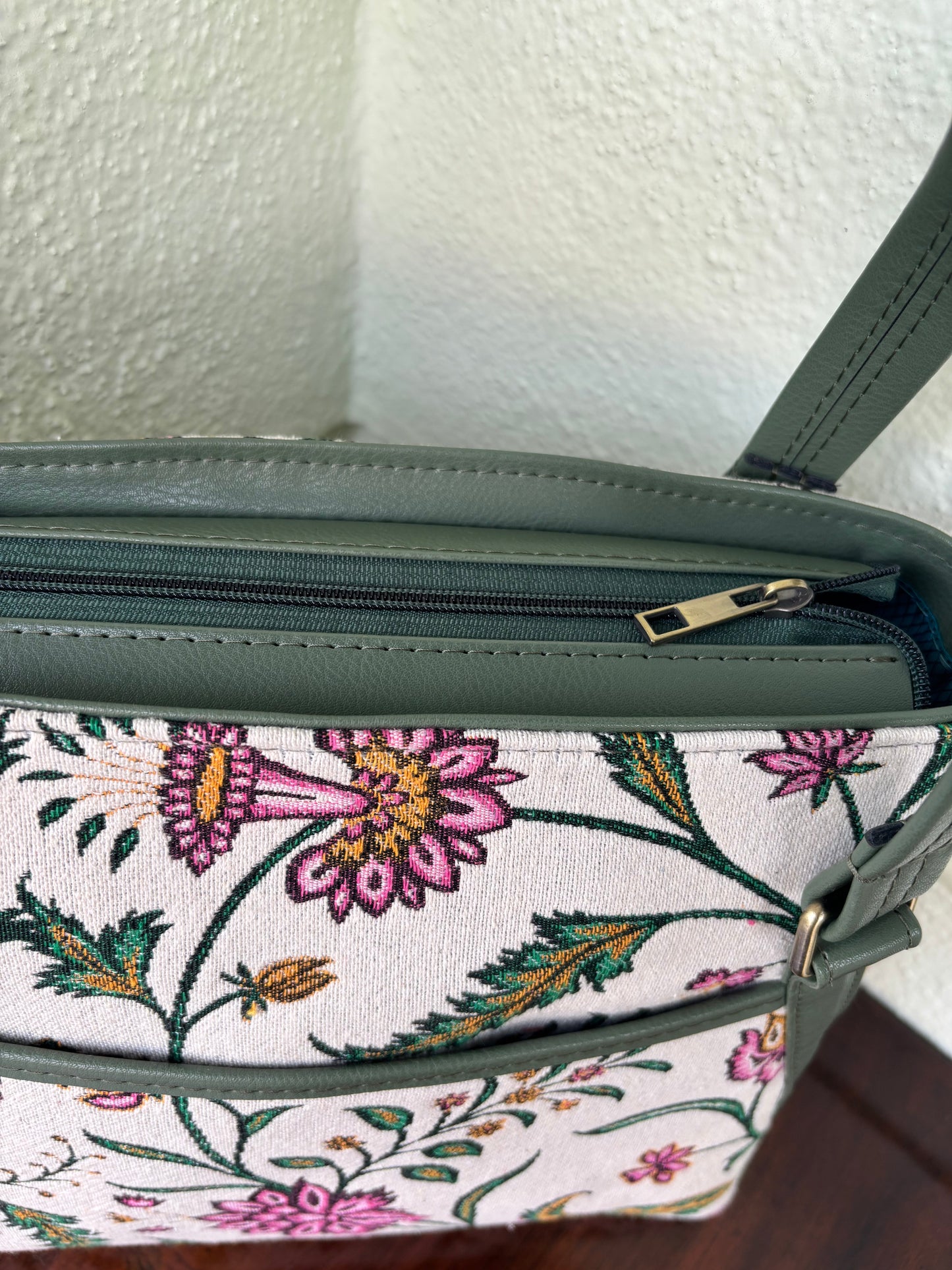 Vintage Bloom Handcrafted Tote