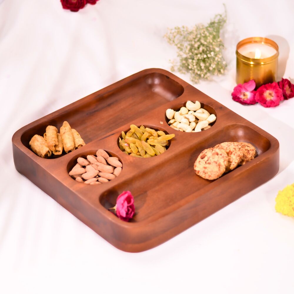 3 Bowl Serveware | Platter