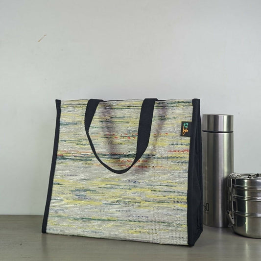 Upcycled Handwoven: The Lunch Bag