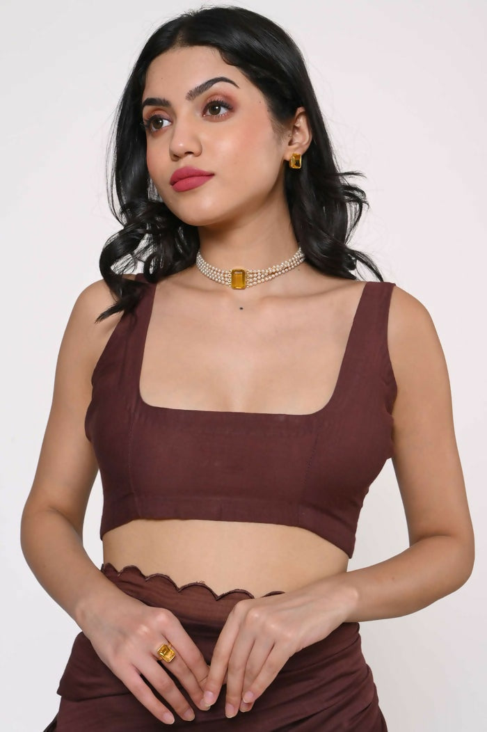 Avni Chanderi Blouse