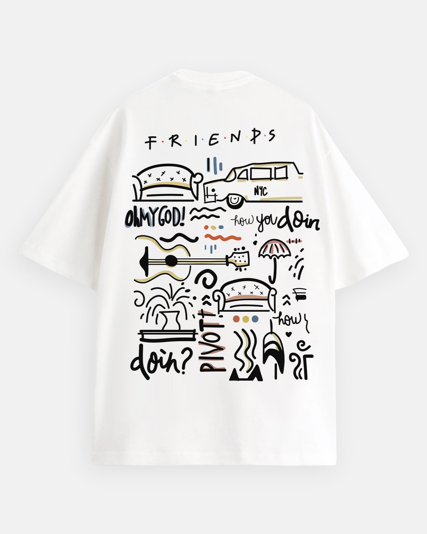 How You Doin Oversized T-Shirt