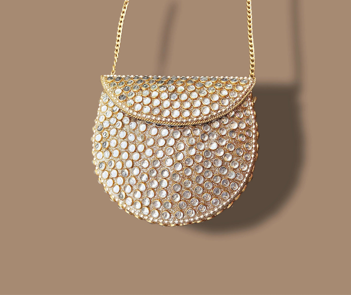 Mini kundan bag