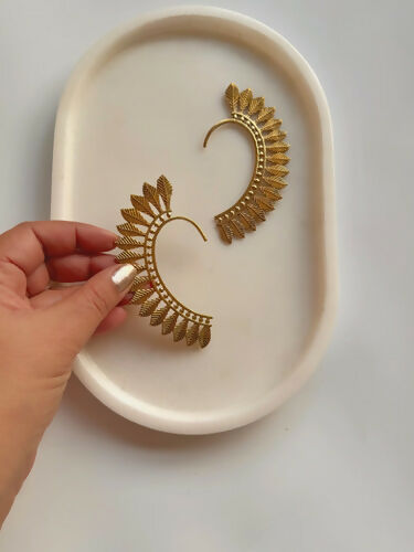 Amaani Brass Earcuffs