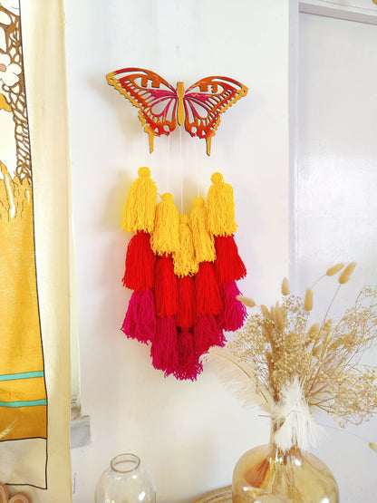 Boho Tassle Charm Dreamcatcher