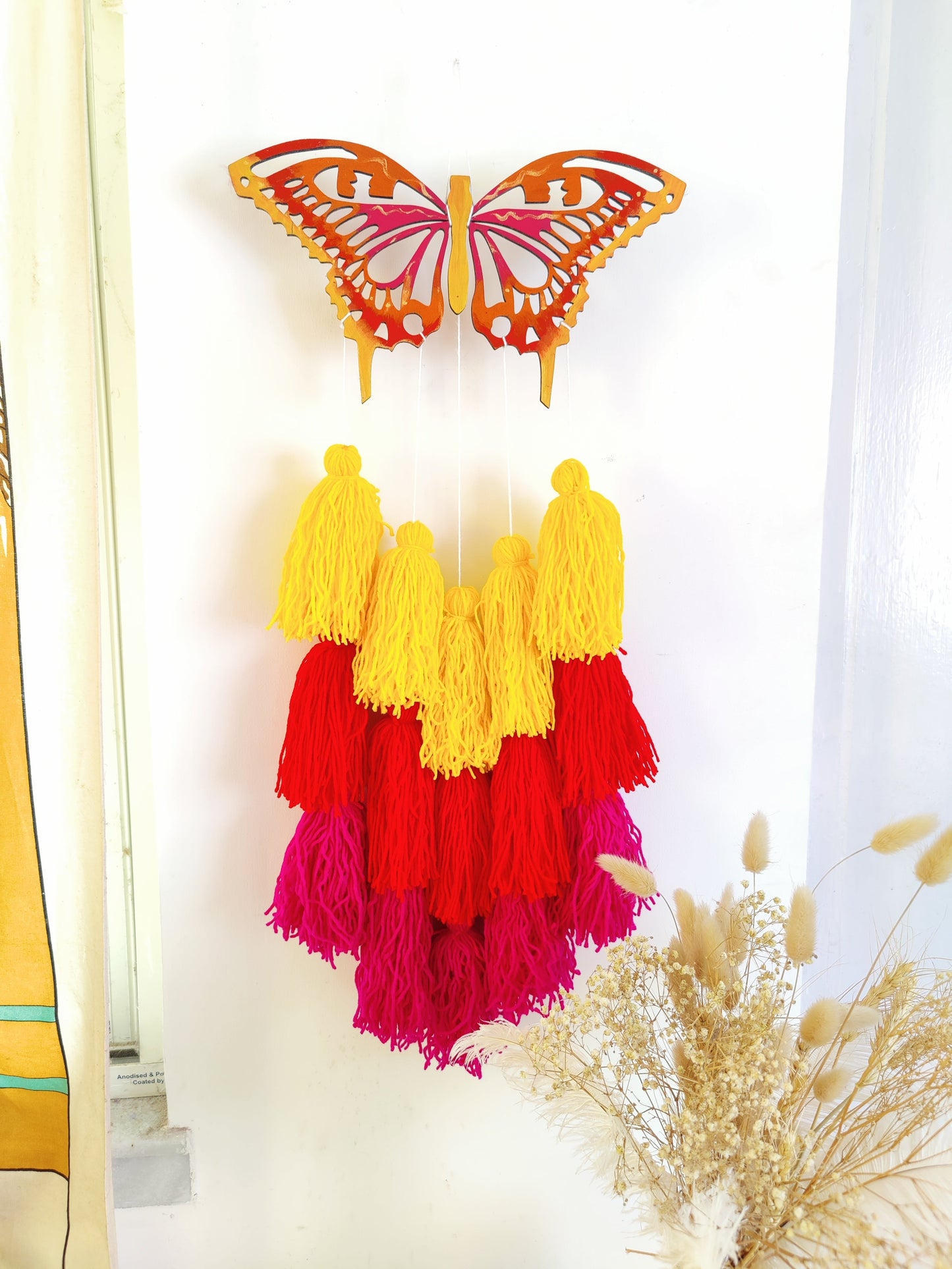 Boho Tassle Charm Dreamcatcher