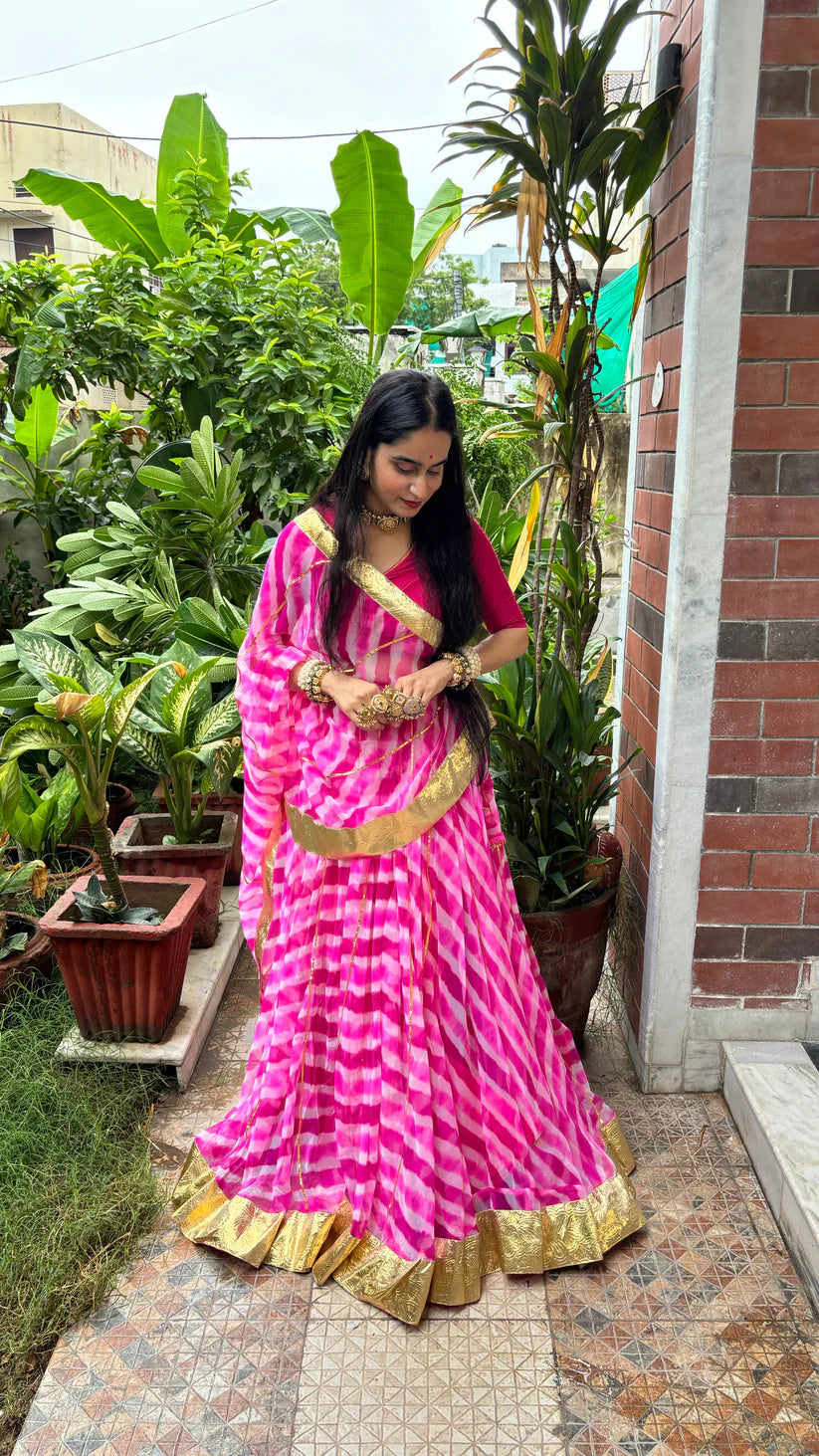 Shloka Leheriya Lehenga