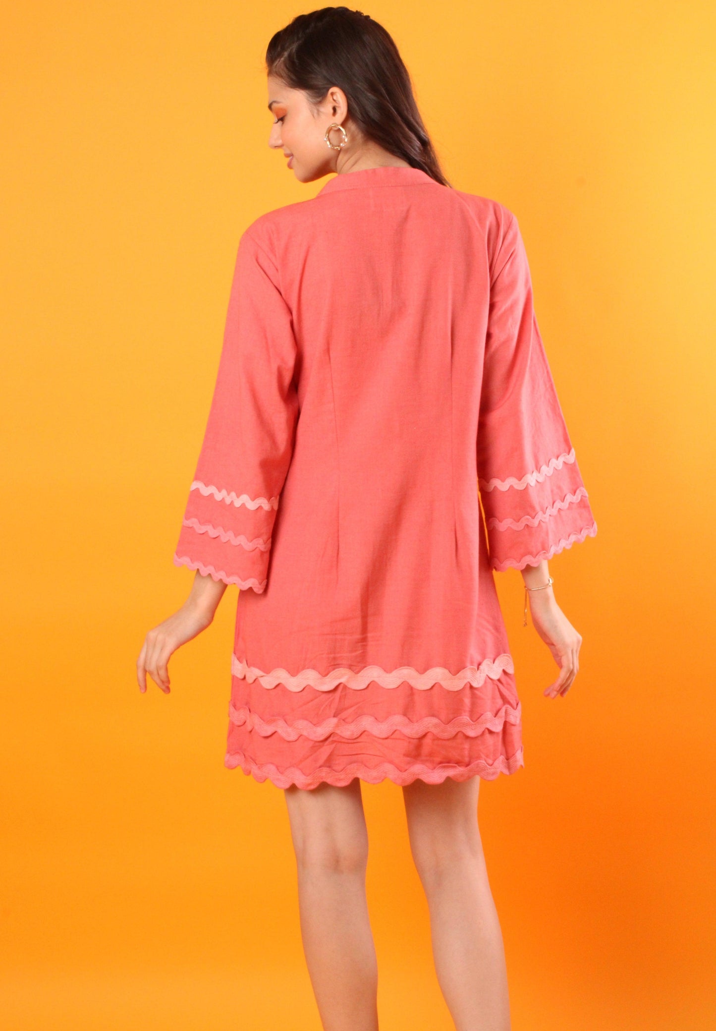 Carnation Brunch Short Dress