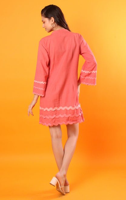 Carnation Brunch Short Dress