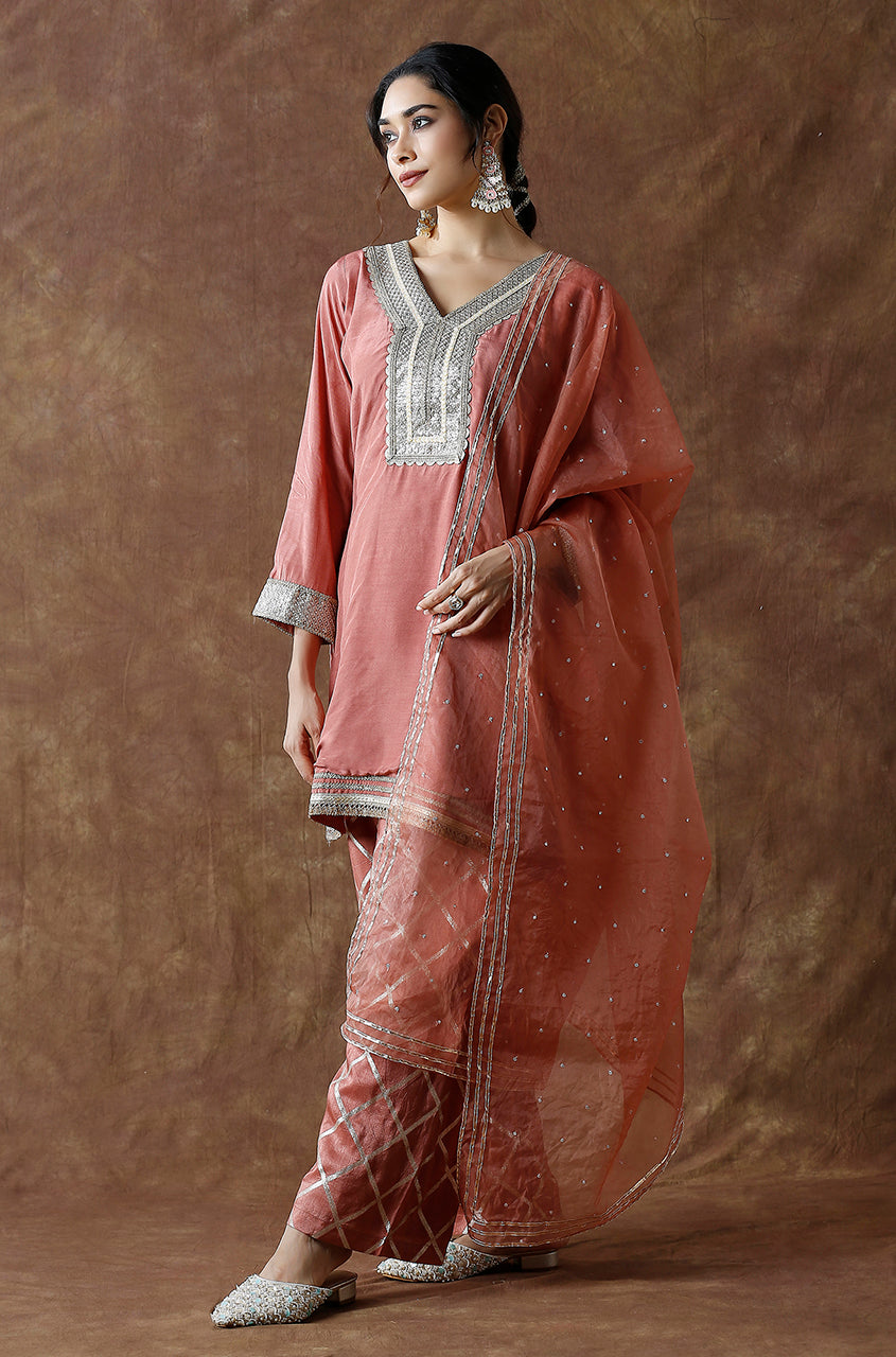 Noorani Three Piece Suit Set